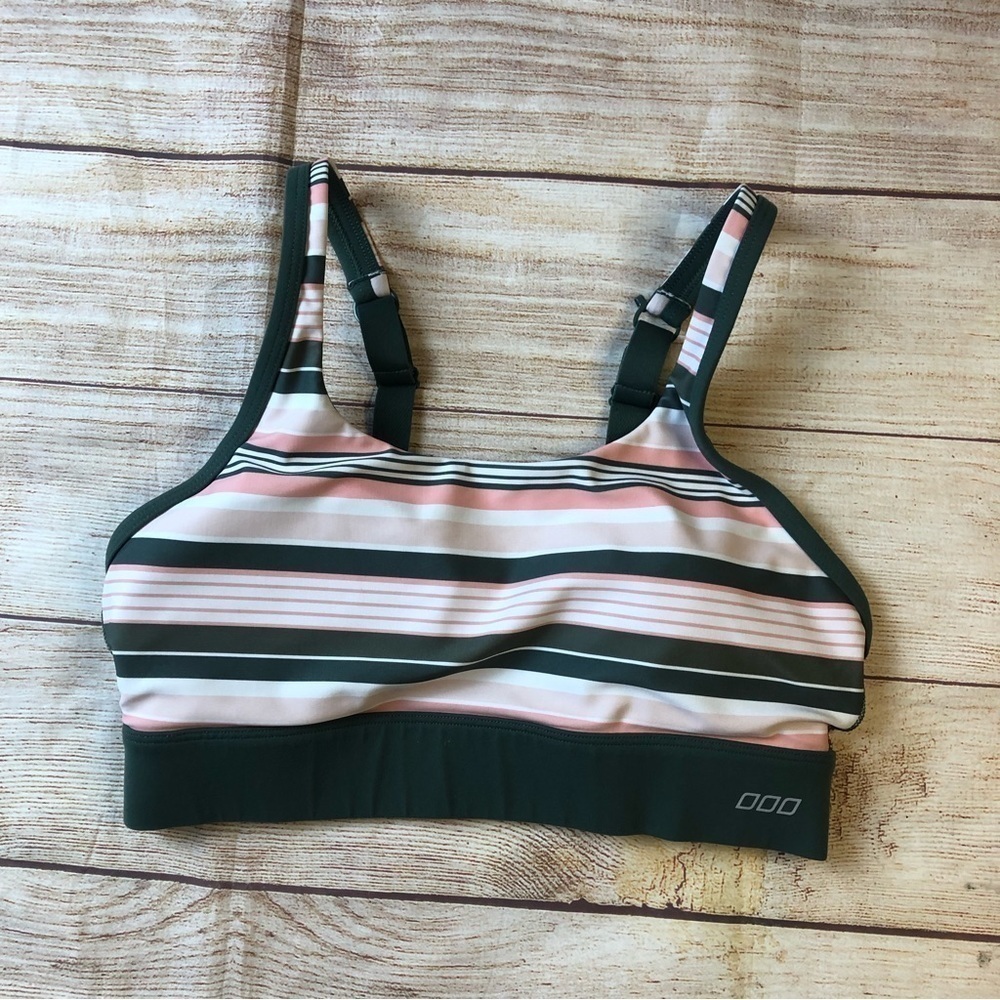 Lorna Jane Striped Sports Bra